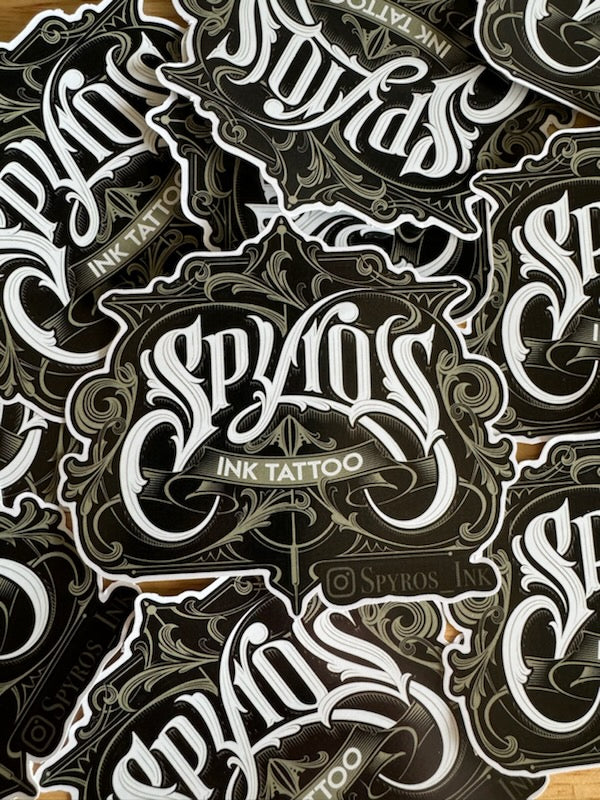 Print To Order 5 X 5 Custom Contour Cut Viny Stickers with Weatherproof Laminate