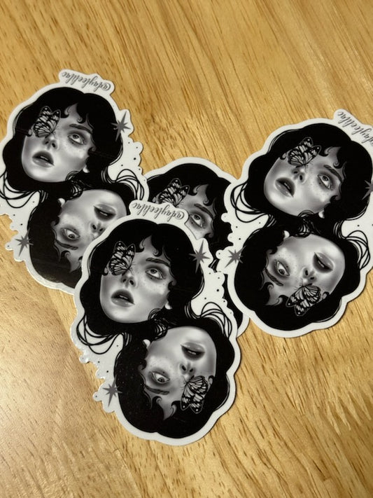 Print To Order 4 X 4 Custom Contour Cut Vinyl Stickers with Weatherproof Laminate